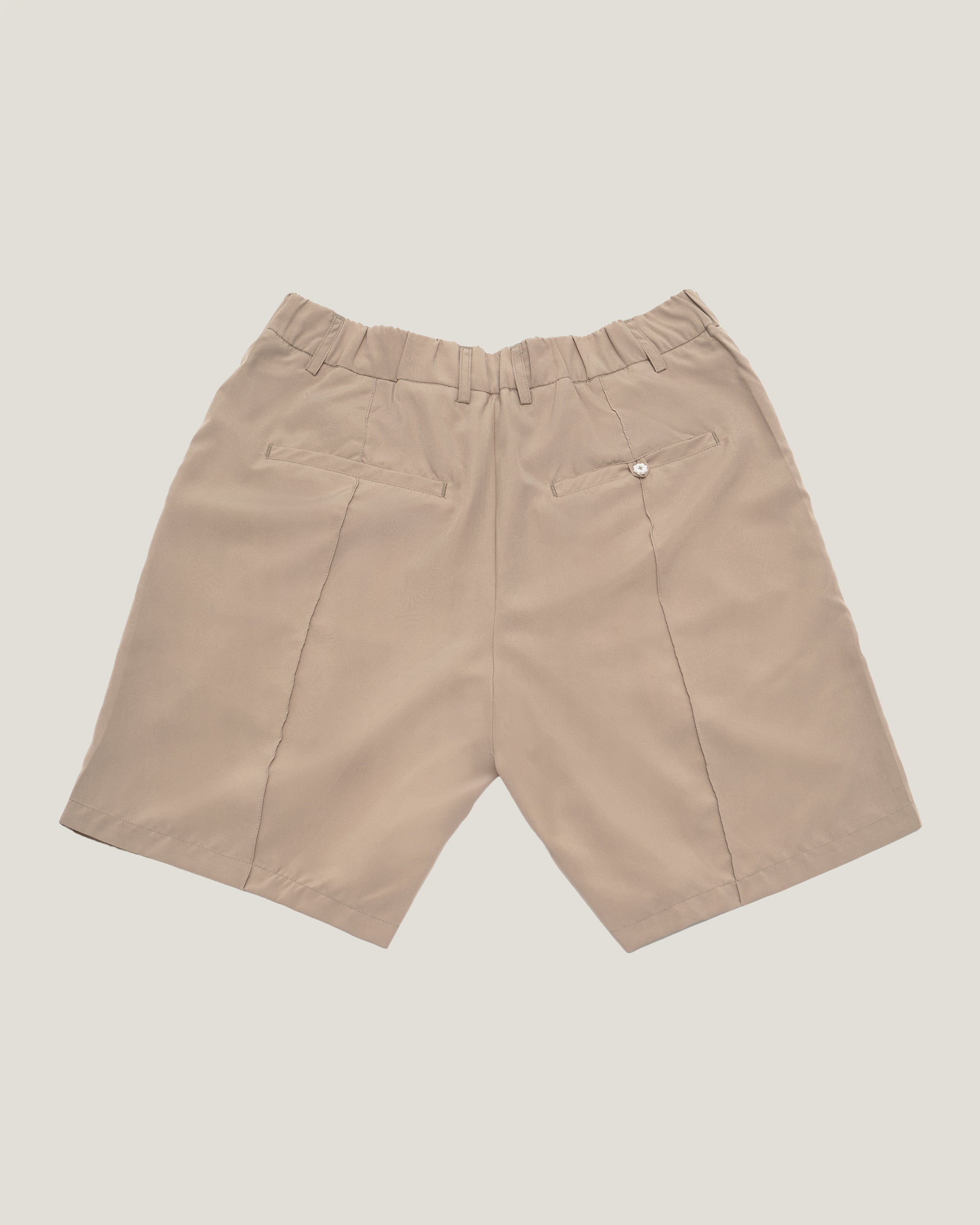 (KHAKI) DOUBLE PLEATED CLUB SHORT
