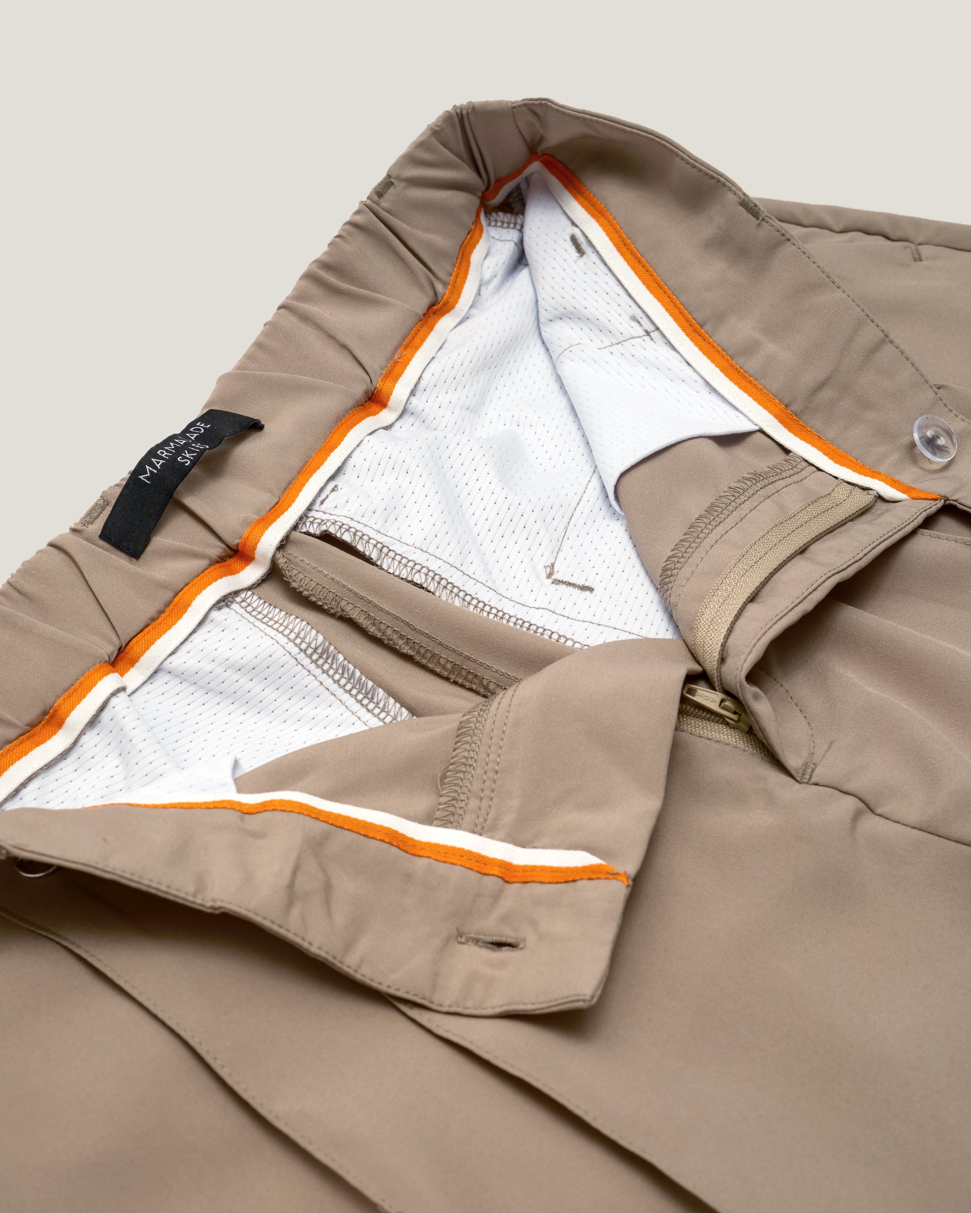 (KHAKI) DOUBLE PLEATED CLUB SHORT